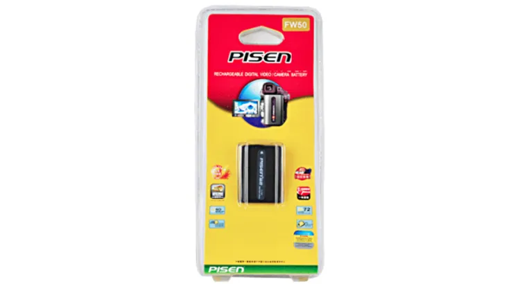 Pin - Sạc Pisen FW50 for Sony A7 A7ii A6000 A6300 A6500 Nex3 Nex5 Nex7